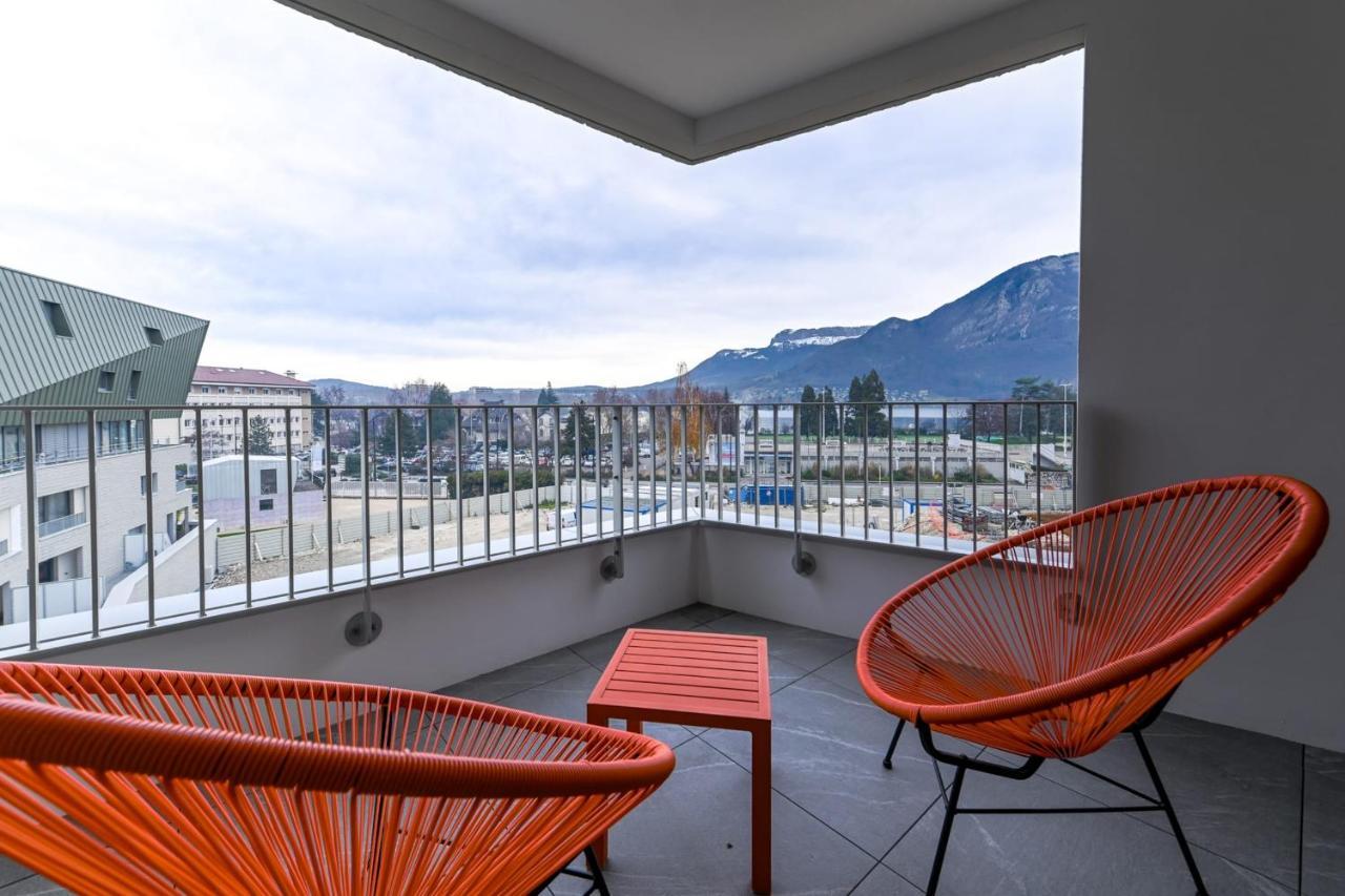 L'Estrade La Costiere - 2 Chambres Avec Vue Sur Le Lac Annecy Exteriör bild