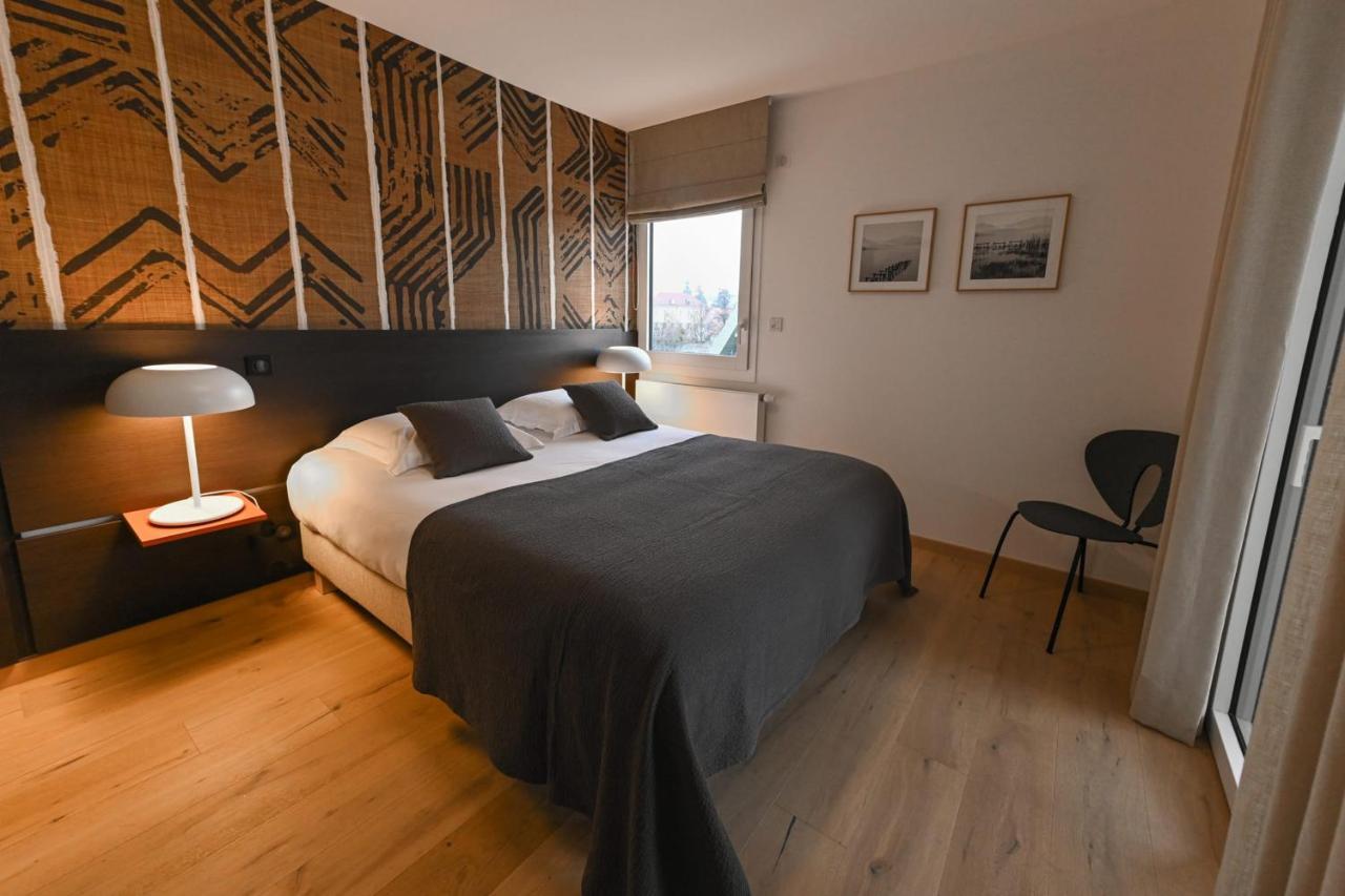 L'Estrade La Costiere - 2 Chambres Avec Vue Sur Le Lac Annecy Exteriör bild